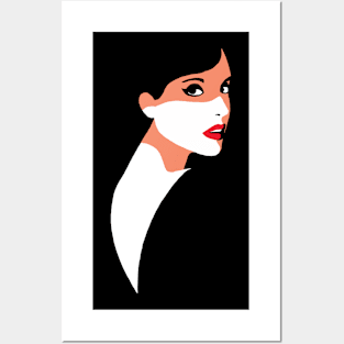 Retro Lady Posters and Art